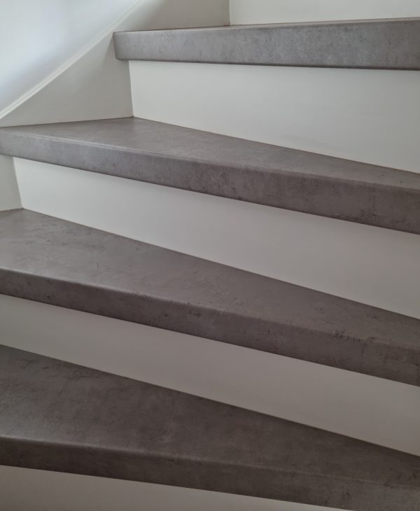 Laminaat overzettreden (trapbekleding)