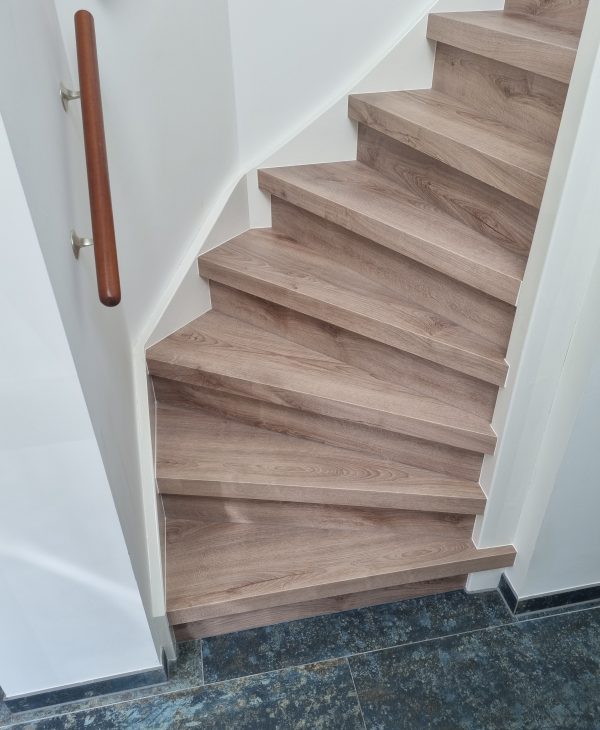 PVC overzettreden (trapbekleding)